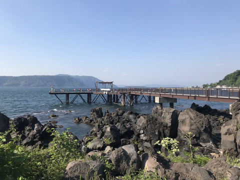 Kagoshima City Sakurajima Sea Fishing Park