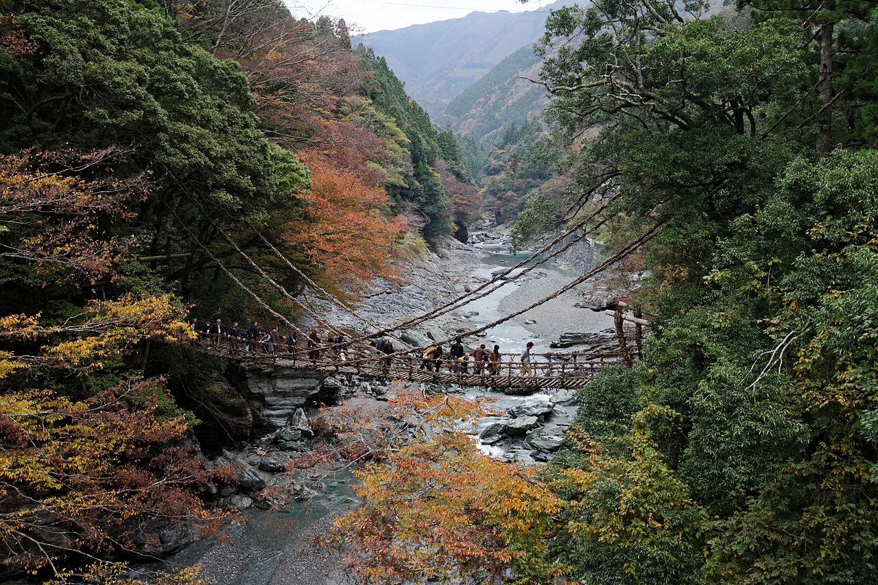 Iya Kazurabashi Vine Bridge